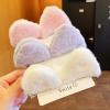 1Pair Girls Cute Soft Plush Cat Ears Hairpins Sweet Hair Decorate Selfie Props Hair Clips Fashion Hair Accessories(Champagne) view 4