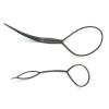 4 Pcs Ponytail Hair Styling Tools Plastic Needle Ponytail Topsy Loop Hair Bun Maker Braids Beauty Accessories Hairdressing Tool view 3