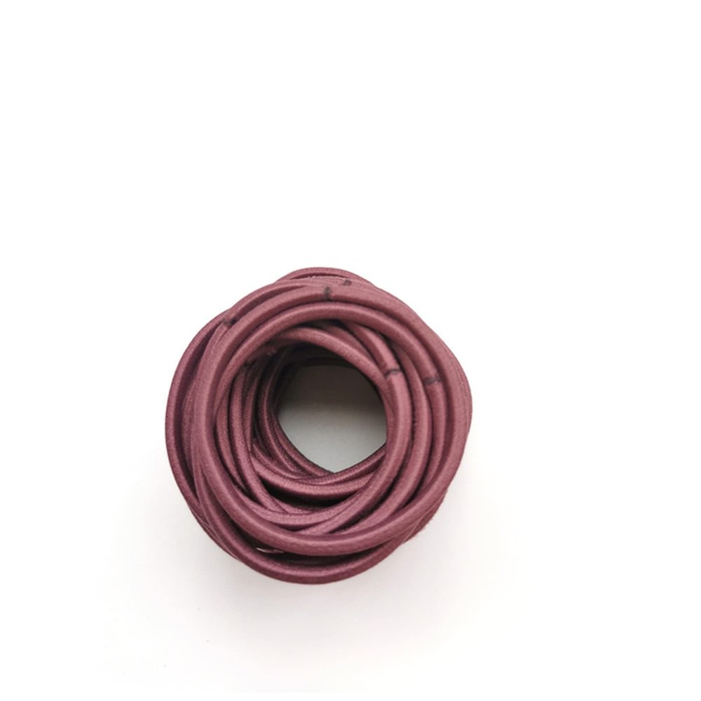 100 Pieces Metal Free Hair Tie Scrunchies Blonde Brown Bands Cord Large Elastic Women Girls Ponytail Holders no tangles(Purple 100pcs)
