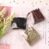 100pcs 5cm Hair Clips for Girls Curly Wavy Hair Clips Barrettes Invisible Wedding Party Hair Styling Accessories(Gold) view 3