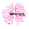 20pcs/lot Printed Flower Hair Bows with Clip for Girls Grosgrain Ribbon Boutique Hair Clip Barrettes Hair Accessories(11) view 3