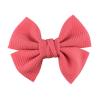 10Pcs/Lot 4.5" Large Waffle Fabric Hair Bows for Girls Popular Sweet Fashion Accessories Bowknot Boutique Head Wear(Coral,Without Clip) view 1
