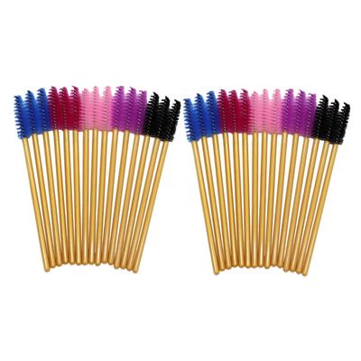 ARTSEWPLY 250Pcs Makeup Brush Wands for Eyebrows and Eyelashes Applicator Rod for Separation and Application of Mascara
