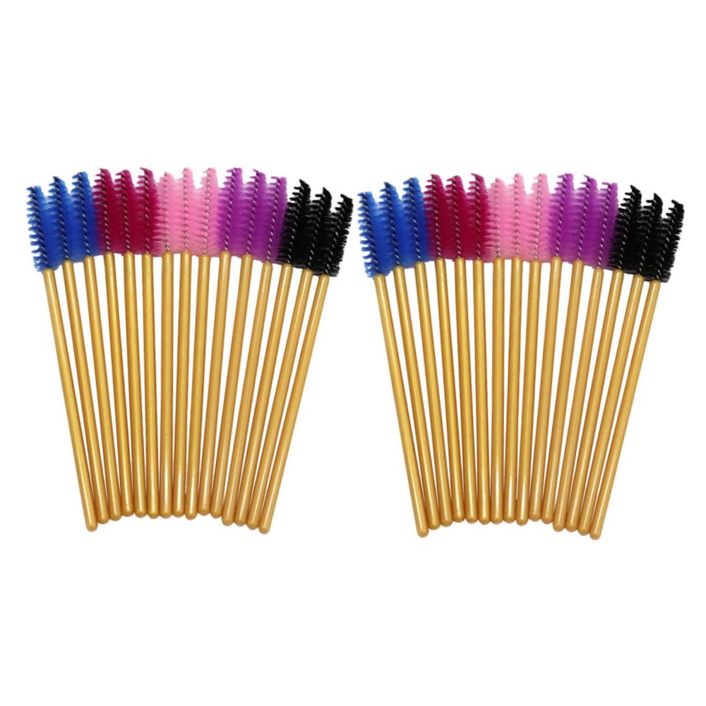 ARTSEWPLY 250Pcs Makeup Brush Wands for Eyebrows and Eyelashes Applicator Rod for Separation and Application of Mascara