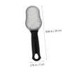 Beaupretty 2pcs Stainless Steel Foot File Pedicure Tool Callus Remover for Hands Cracked Heel Treatment view 2
