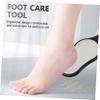 Beaupretty 2pcs Stainless Steel Foot File Pedicure Tool Callus Remover for Hands Cracked Heel Treatment view 4