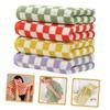 ABOOFAN 4pcs College Dorm Towel Soft Absorbent Microfiber Washcloths Face Towels Cloths for Bath Cleaning view 4