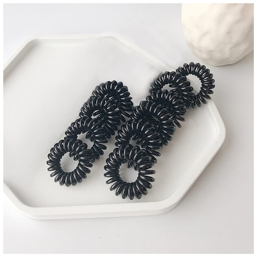 10pcs Girl Rubber Band Headdress Headband Anti-Telephone line Hair Ring Female Korean Version Hair Band Rope Hair Accessories(Style-1)