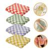 Ciieeo 4Pcs Fleece Washcloths Soft and Absorbent Face Towels for Home and Dorm Use for Deep Cleansing and Exfoliating Skin Versatile Hand Towels view 3