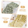 Ciieeo 4Pcs Fleece Washcloths Soft and Absorbent Face Towels for Home and Dorm Use for Deep Cleansing and Exfoliating Skin Versatile Hand Towels view 4