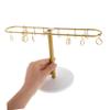 Alipis Metal Claw Clip Organizer Stand Aesthetic Design Desktop Hair Accessories Storage Rack for Women and Girls for Bathroom and Bedroom Use view 4