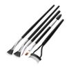 Beavorty 5Pcs Eyelash Brush with Angled Dual Bristles for Volume Boost Lash Separator and Eyelash Comb Versatile Makeup Tool for Mascara Application and Lower Lash Detailing view 1