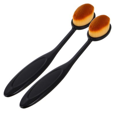 Beavorty 2pcs Nail Duster Brush Soft Fluffy Brush for Nail Dust Cleaning Quick Application for Makeup Blending Essential