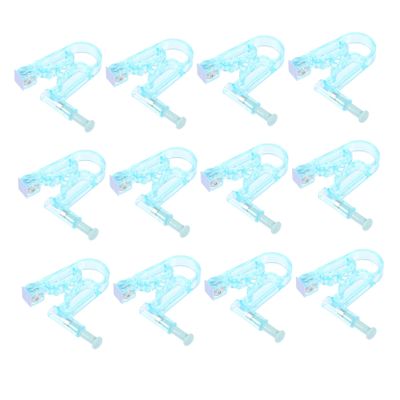 SHERCHPRY 12pcs Disposable Ear Piercing Tool Low-pain Ear Hole Piercer for Boys and Girls Adults Easy to Use Safe and Reliable