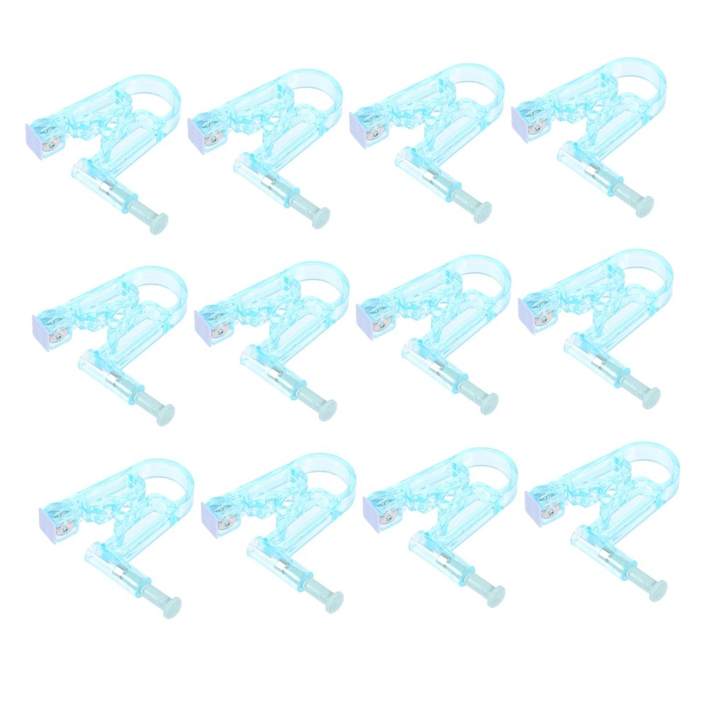 SHERCHPRY 12pcs Disposable Ear Piercing Tool Low-pain Ear Hole Piercer for Boys and Girls Adults Easy to Use Safe and Reliable
