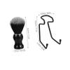 FRCOLOR Men's Shaving Brush Set Stand and Bowl 1 Set Manual Shaving Kit Includes and Sturdy Stand view 2