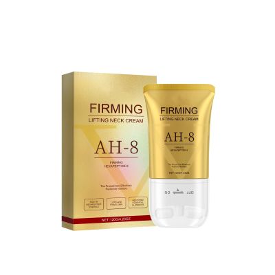 Firming Neck Cream with Roller for Crepey Skin & Sagging Skin - Hydrating Lift Cream with AH-8 Peptide - Overnight Toning Whip - 4.23 FL OZ (2)