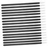 SAFIGLE 100pcs Eyelash Brush Lip Brush Nail Glitter Women Makeup Nails es Angled Eyelid Lip Gloss Applicator Applicators Outdoor Lash Wand Plastic Black view 1