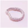 100% Pure Silk Hair Bow Ties Ropes Bands Scrunchy Elastics Ponytail Holders for Women Girls Hair Accessories(Pink 1cm) view 1