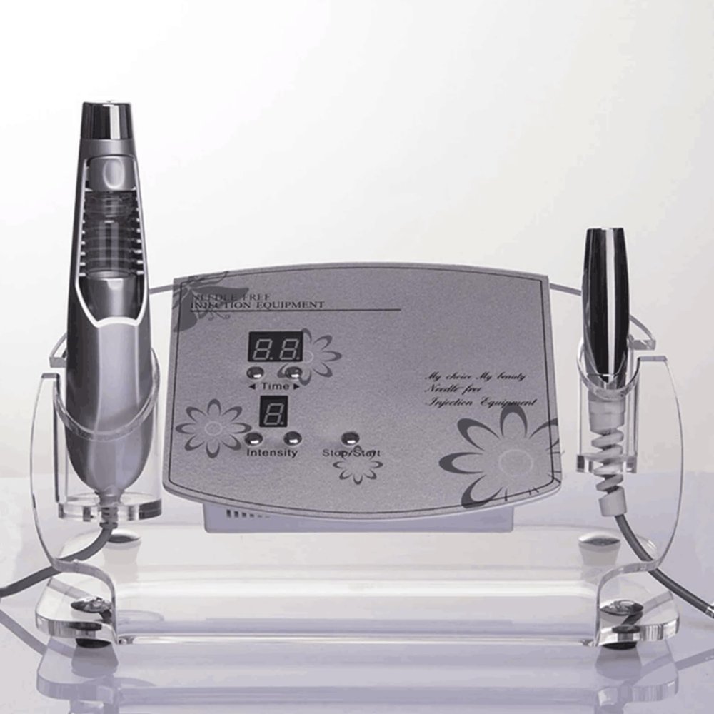 2in1 Needle-Free Electroporation Device Facial Skin Rejuvenation Beauty Machine - Skin Whitening & Moisturizing Tightening Anti Aging Device