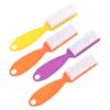 ARTSEWPLY 4pcs Long Handle Nail Brush Set for Cleaning and Scrubbing Fingernails and Toenails Plastic Nail Cleaner Brush for Manicure and Pedicure view 3