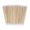 Pointed Cotton Swabs - 4 Inch Microblading Cotton Buds with Wooden Sticks - Precition Tip Cotton Swabs for Makeup Touch-ups - Tattoo Permanent Supplies (200 pcs - double tips) view 1