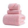 Bath Towel Set with Hair Drying Cap, Soft Coral Velvet Shower Towel & Non-Slip Quick Drying Hair Wrap for Adults view 3