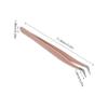 VICASKY 2pcs High Precision Stainless Steel Curved Lash Applicator Tweezers for Makeup Grooming Crafting and Eyelash Extensions Durable Stylish Design for Effortless Application view 2