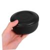 Cabilock Stainless Steel Shaving Bowl Men's Shaving Soap Cup Lid Brush Stand Travel-friendly Foaming Bowl view 4