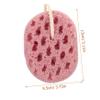 minkissy 2pcs Exfoliating Bath Sponge Oval Scrubber Shower Sponges for Men and Women Natural Safe Material Gentle Cleansing and Skin Circulation Selection Random Color view 2