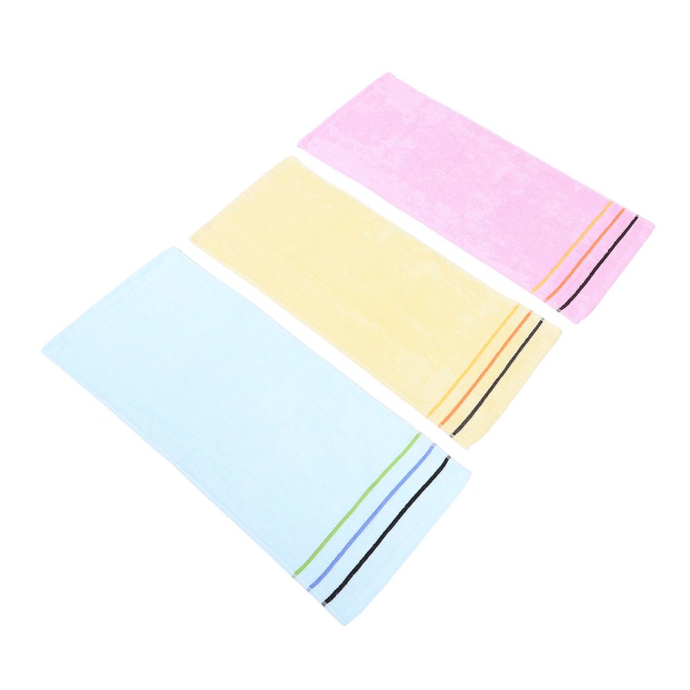 Alipis 3pcs Cotton Jacquard Washcloths Soft Absorbent Towels for Face Quick Drying Spa and Guest Towels for Daily Use Gentle Skin and Versatile Applications