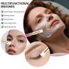 10pcs Lash Extension Cleanser Shampoo Brushes, Peel Off Blackhead Brush Remover Tool,Nose Pore Deep Cleaning Brush For Eyelash Extensions (Rose red) view 4