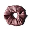 100% Pure Silk Hair Scrunchies for Women Girls Big Scrunchy Ponytail Holder Elastic Bobbles Ties Band Luxurious 19MM 6CM(Cameo Brown) view 1