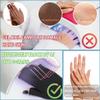 CGBOOM UV Gloves for gel nail lamp, Professional UPF50+ Protection Gloves for Manicures, Anti UV Fingerless Glove for Nail Art Skin Care Protecting Hands from Light Harm (Black) view 2