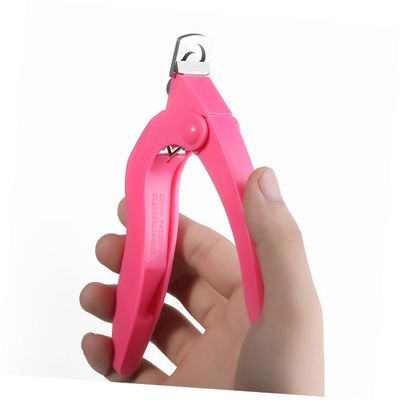 LALADEFIEE Stainless Steel U Shape Nail Clipper Set 2pcs Manicure Tool for Home and Salon Use Precision Nail Tip Trimmer for Women and Men for DIY Art