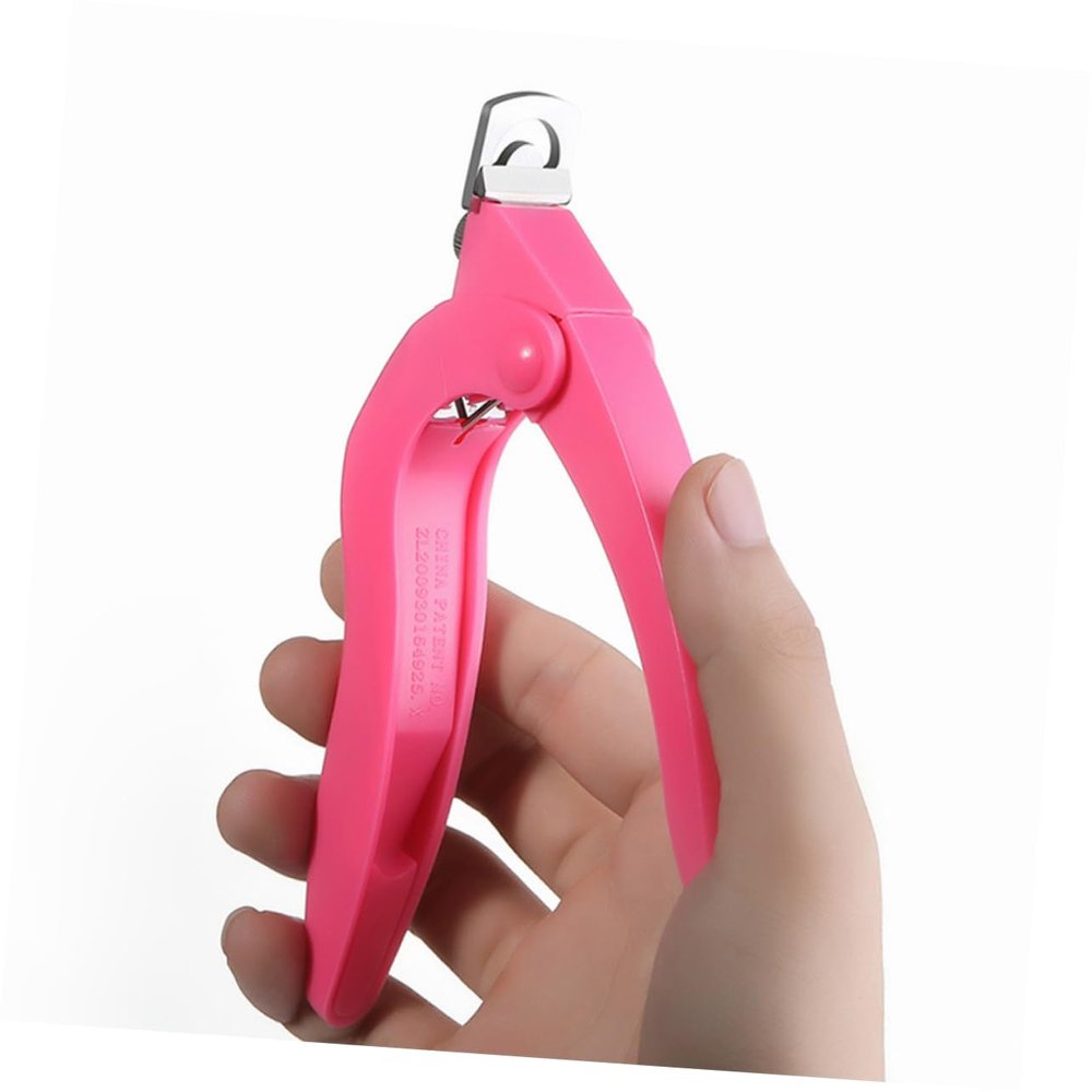 LALADEFIEE Stainless Steel U Shape Nail Clipper Set 2pcs Manicure Tool for Home and Salon Use Precision Nail Tip Trimmer for Women and Men for DIY Art