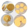 AUTSUPPL 100pcs Makeup Powder Puff Makeup Pads for Soft Facial Cleaning and Application Tools Compact and Convenient view 4
