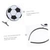 GARIOUANS 3Pcs Soccer Hairband for Boys Fun Football Headbands for Sports Events Comfortable Stylish Hair Accessories for Women and Teens for Cheer Up at Soccer Games view 4