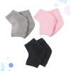 Beaupretty 3pairs Moisturizing Gel Socks for Ankle Unisex Heel Protection Socks Breathable and Grey view 2