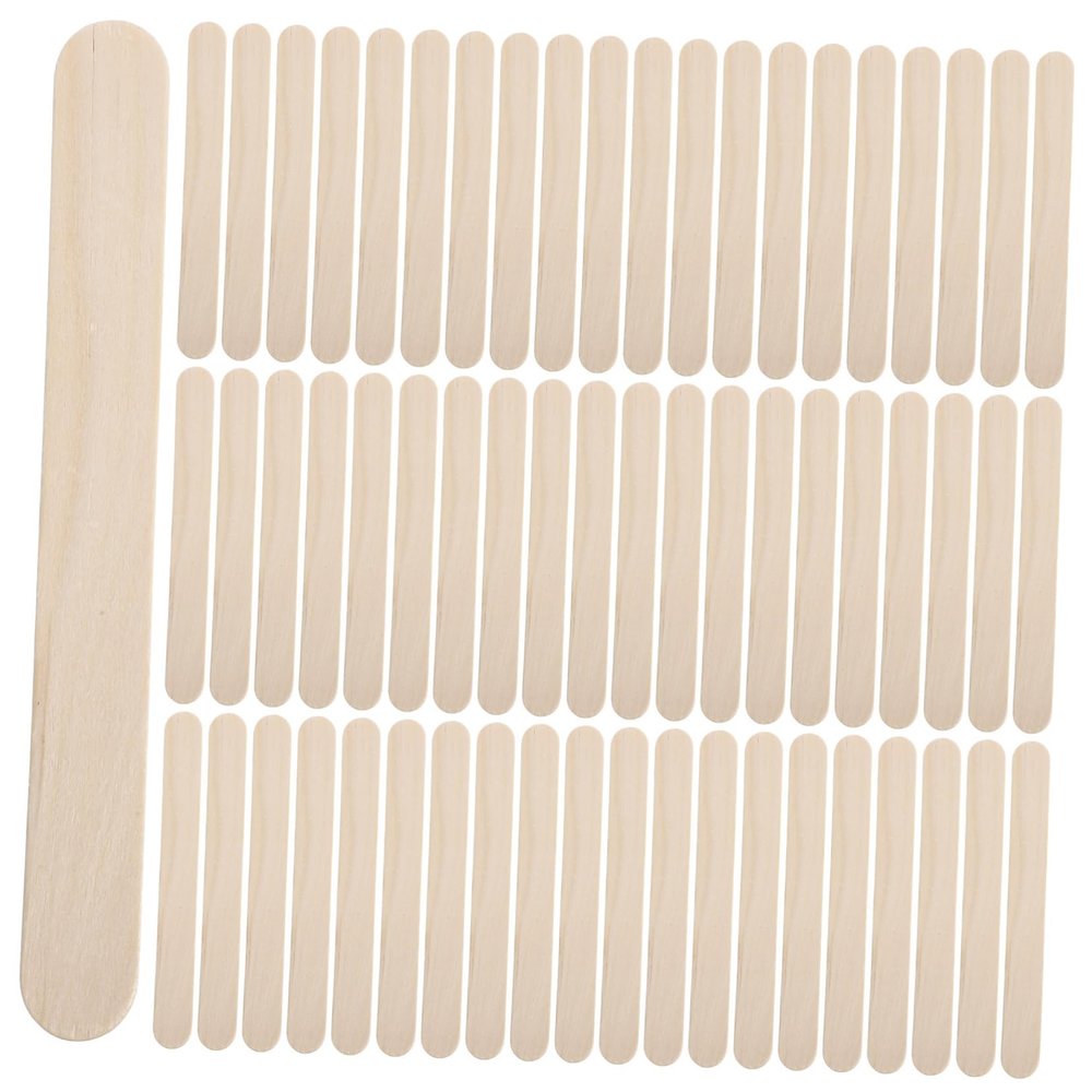 Outanaya 6 Boxes of Disposable Wooden Wax Applicator Sticks for Hair Removal Body Waxing Spatulas Natural Wood for Personal Care and Salon Use