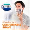 Gillette Sensor5 Men's Disposable Razors, 2 Count (Pack of 12) view 2