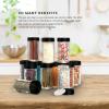 Kamenstein 5244227 Empty Jars With Black Cap, 3-Ounce (Pack of 48) view 2