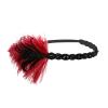1920s Headdress Vintage Feather+Elastic Band Knitting Warmer Wrap Headwear(E) view 1