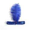 10 Colors Women Head Band Beaded Sequin Flapper Feather Headband Headpiece Party Costume Headband Hair Accessories(TP0170L) view 1