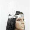 10 Colors Women Head Band Beaded Sequin Flapper Feather Headband Headpiece Party Costume Headband Hair Accessories(TP0170L) view 3