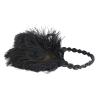 1920s Headdress Vintage Feather+Elastic Band Knitting Warmer Wrap Headwear(A) view 1