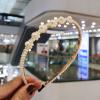 15 Styles Luxury Big Pearl Headband Women Bow Sunflower Hoops Girls Hair Accessories Fashion Jewelry(IPA0474-13) view 4
