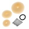 Donut Scrunchie Holder Hair Bun Ring Hairdressing Maker Tool for Girls(Black) view 2