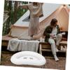 ARTSEWPLY Inflatable Foot Bath Basin for Pool Portable Collapsible Foot Soaker Tub Pump for Spa and Camping Use After Swimming view 3