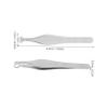 OUNONA 1Pc Stainless Steel Nose Hair Scissors Eyebrow Trimmer Round Head Design for Safe Painless Grooming Portable Personal Care Tool for Men Women for Home Travel view 2